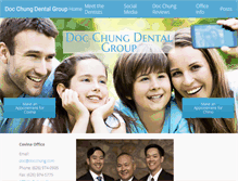 Tablet Screenshot of docchung.com